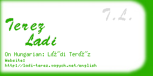 terez ladi business card